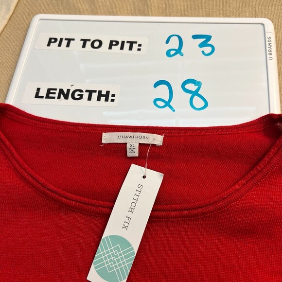 41 Hawthorn Trip Long Sleeve Colorblock Sweater Size XL NEW - Picture 2 of 7